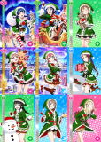 Chika Dia Riko Kanan Ruby Yoshiko You Mari Hanamaru Christmas Green Cosplay Costume