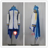 Vocaloid Miku Black Kaito Female White Set Cosplay Costumes