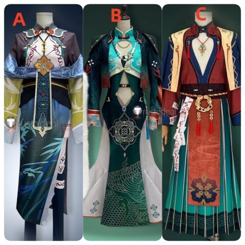 NU Carnival Rei Edmond Eiden Zombie Jiangshi Cosplay Costume