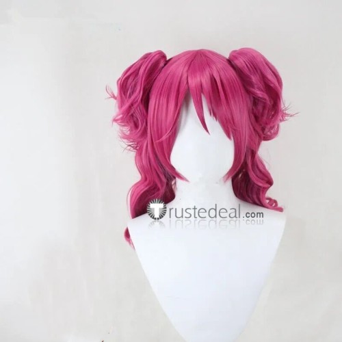 Pink Ponytail Styled Cosplay Wig