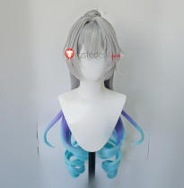 Silver Wolf Antigravity Styled Cosplay Wig