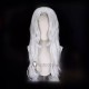 Silver White Curly Styled Cosplay Wig 60cm