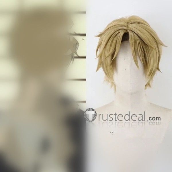 Short Brown Styled Cosplay Wig
