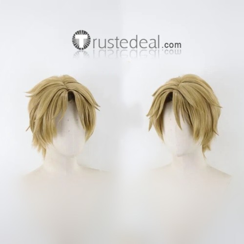 Short Brown Styled Cosplay Wig