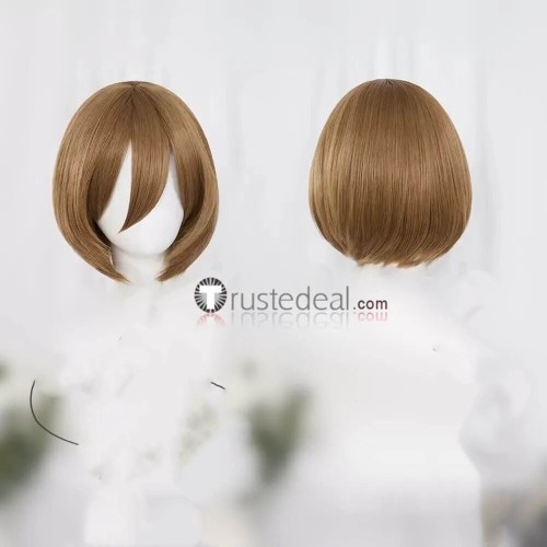 Short Brown Bob Cosplay Wig