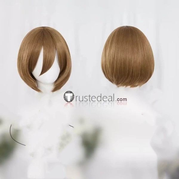 Short Brown Bob Cosplay Wig
