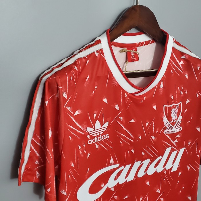 Liverpool Home Retro Jersey 89/91