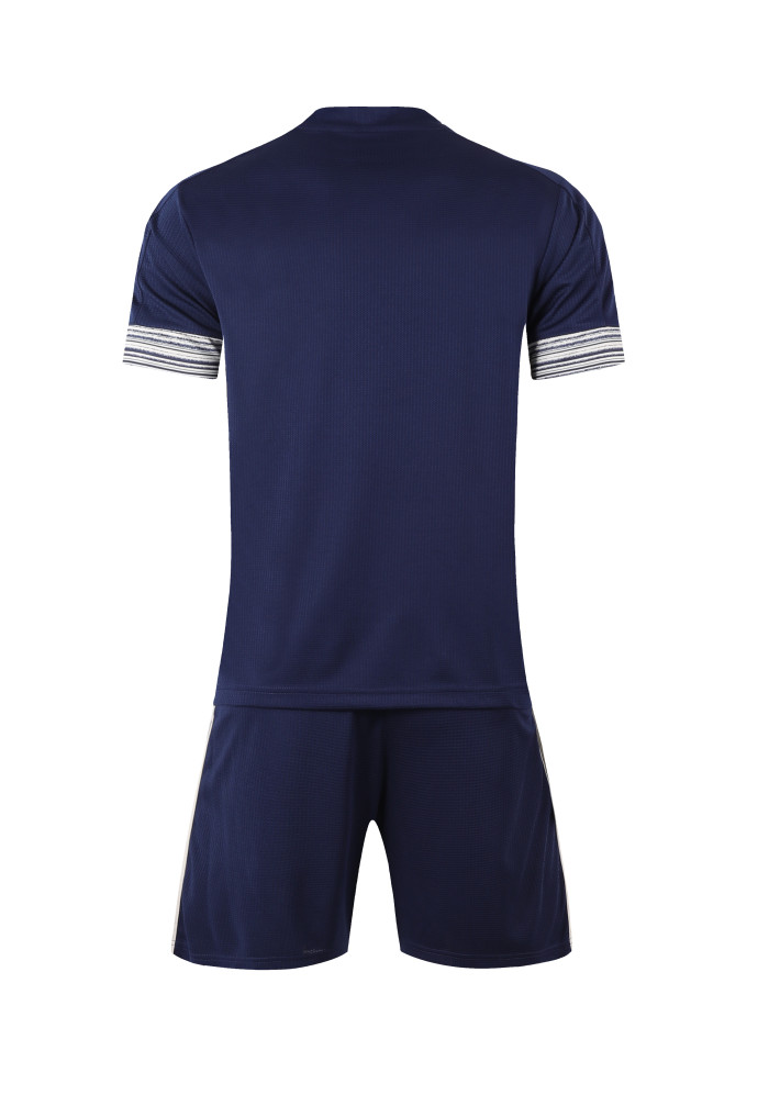 Top Quality Men Soccer Jersey Dark blue