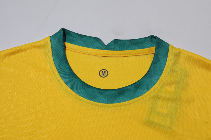 Top Quality Men Soccer Jersey Yellow