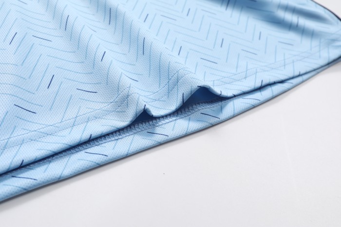 Top Quality Men Soccer Jersey Blue