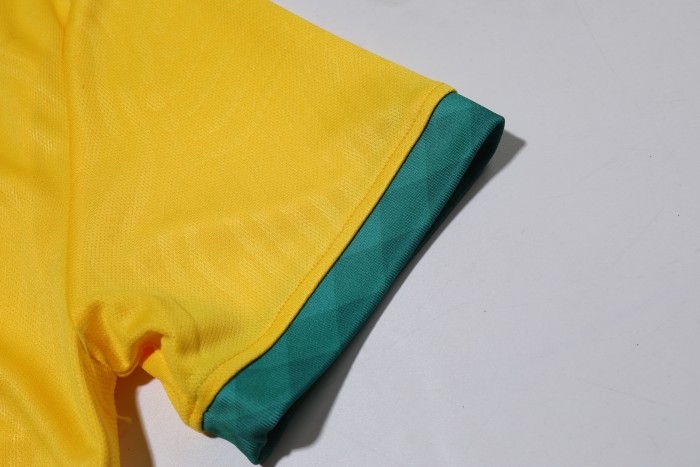 Top Quality Men Soccer Jersey Yellow