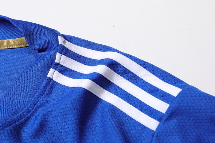 Top Quality Men Soccer Jersey Blue