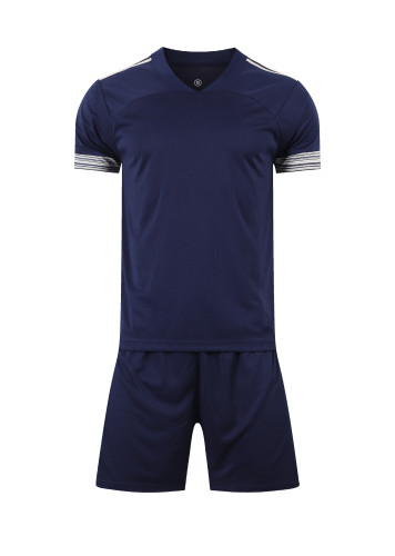 Top Quality Men Soccer Jersey Dark blue