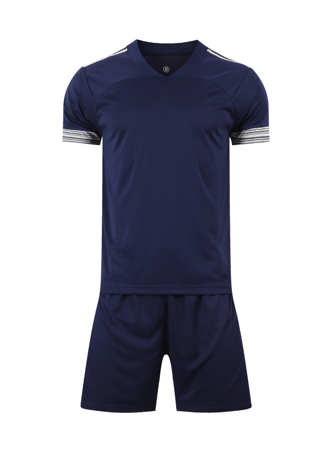 Top Quality Men Soccer Jersey Dark blue