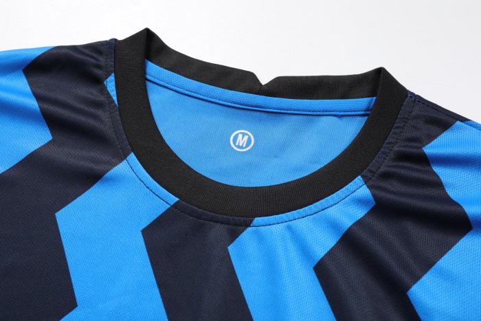 Top Quality Men Soccer Jersey Blue