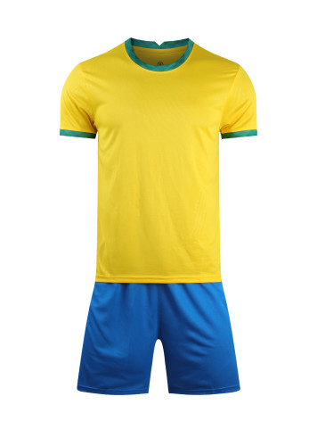 Top Quality Men Soccer Jersey Yellow