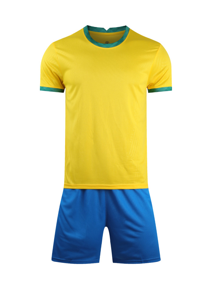 Top Quality Men Soccer Jersey Yellow