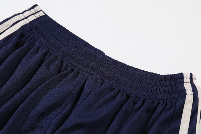 Top Quality Men Soccer Jersey Dark blue