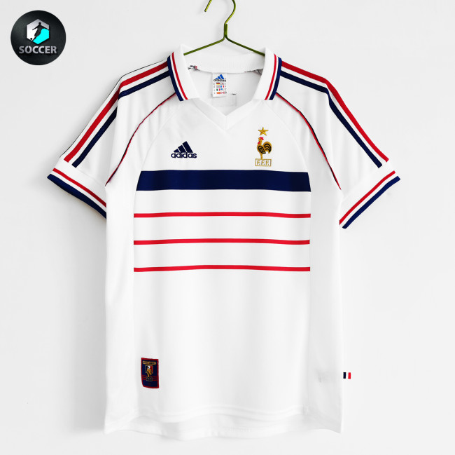 France Away Retro Jersey 1998