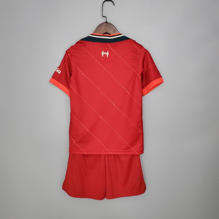 Liverpool Home Kids Jersey 21/22