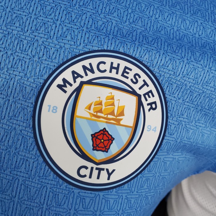 Manchester City Home Player Jersey 21/22