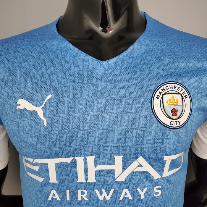 Manchester City Home Player Jersey 21/22