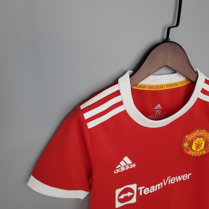 Manchester United Home Kids Jersey 21/22