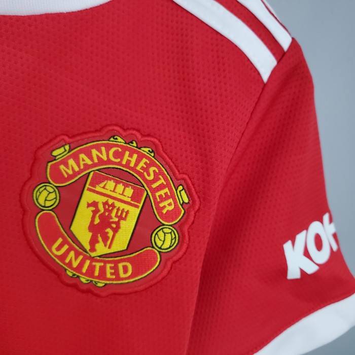 Manchester United Home Kids Jersey 21/22