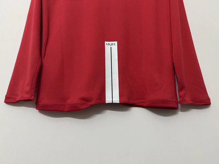 Manchester United Home Long Sleeve Retro Jersey 07/08