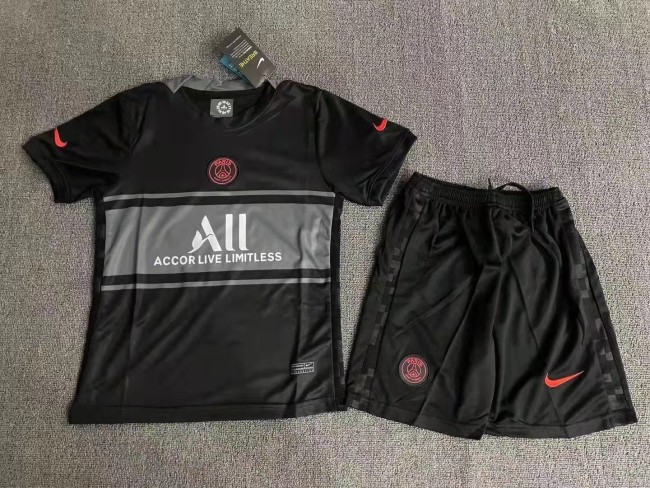Paris Saint Germain Third Kids Jersey 21/22