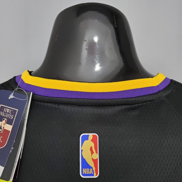 Anthony Davis Los Angeles Lakers 2020/21 Swingman Jersey Black
