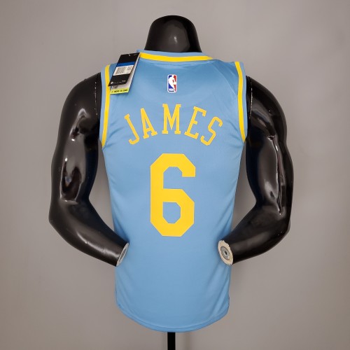 LeBron James Los Angeles Lakers Minneapolis Edition 2020/21 Swingman Jersey Blue