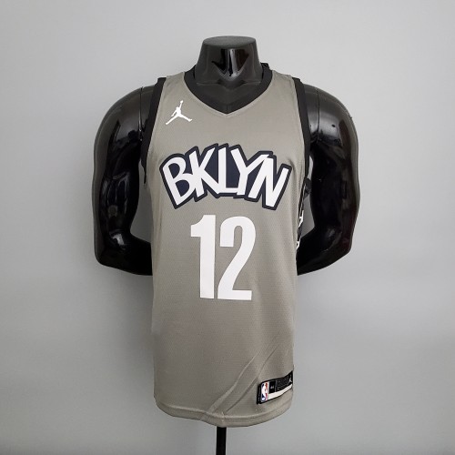 Joe Harris Brooklyn Nets Flying Man Swingman Jersey Gray