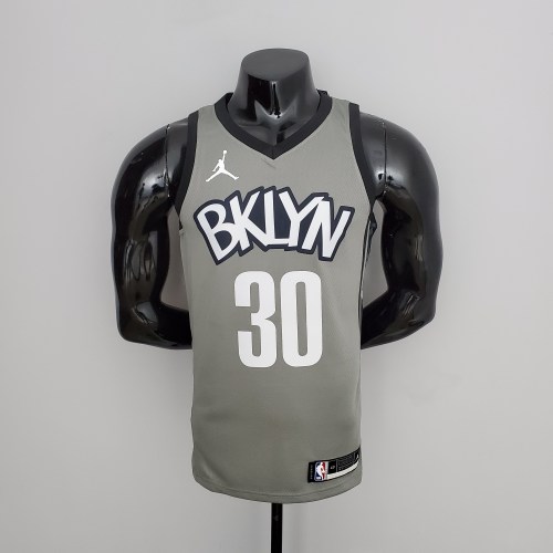 Seth Curry Brooklyn Nets Flyer Swingman Jersey Gray