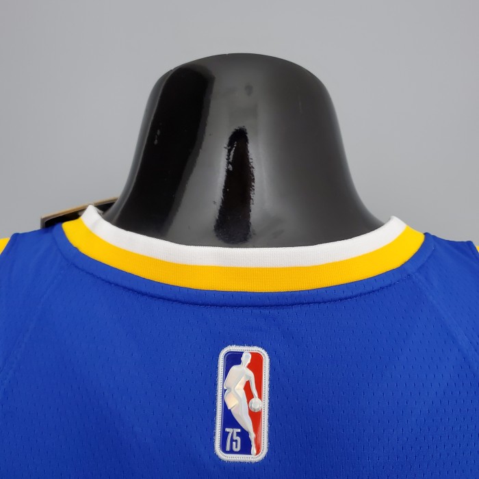 Klay Thompson Golden State Warriors 75th Anniversary Swingman Jersey Blue