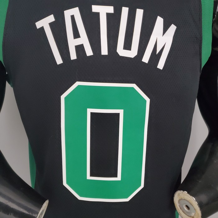 Jayson Tatum Boston Celtics Theme Black Swingman Jersey