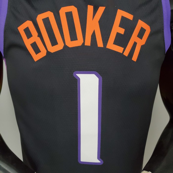 Devin Booker Phoenix Suns City Edition Swingman Jersey Black