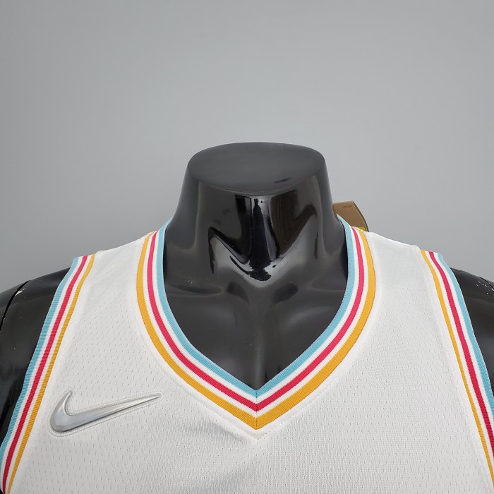 Manu Ginobili San Antonio Spurs 2022 City Edition Swingman Jersey White