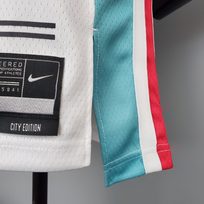 Kawhi Leonard San Antonio Spurs 2022 City Edition Swingman Jersey White