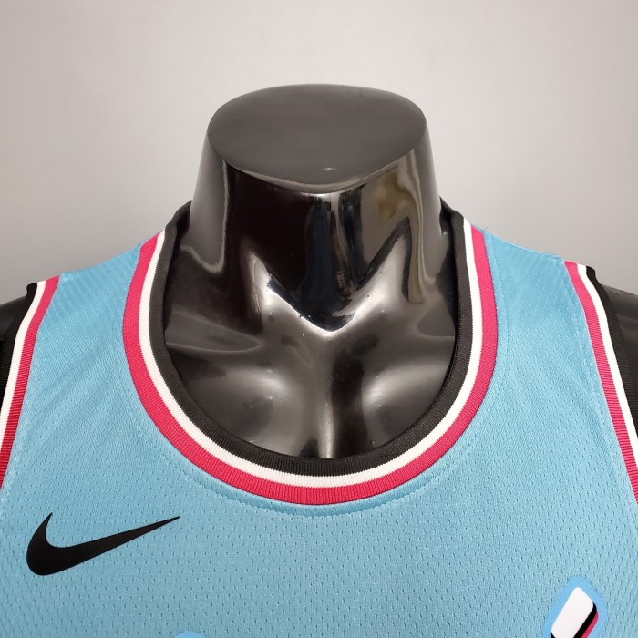 Bam Adebayo Miami Heat Swingman Jersey Blue