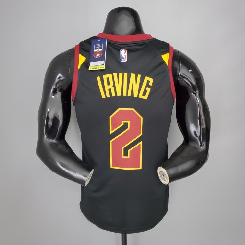 Kyrie Irving Cleveland Cavaliers Theme Limited Edition Swingman Jersey Black