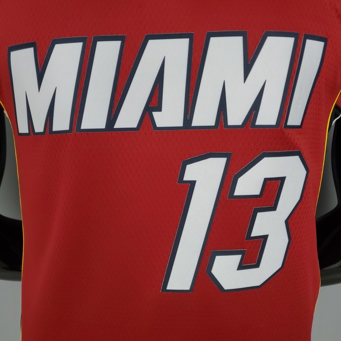 Bam Adebayo Miami Heat Swingman Jersey Red