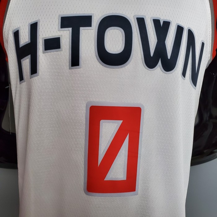 Russell Westbrook Houston Rockets City Edition Swingman Jersey White