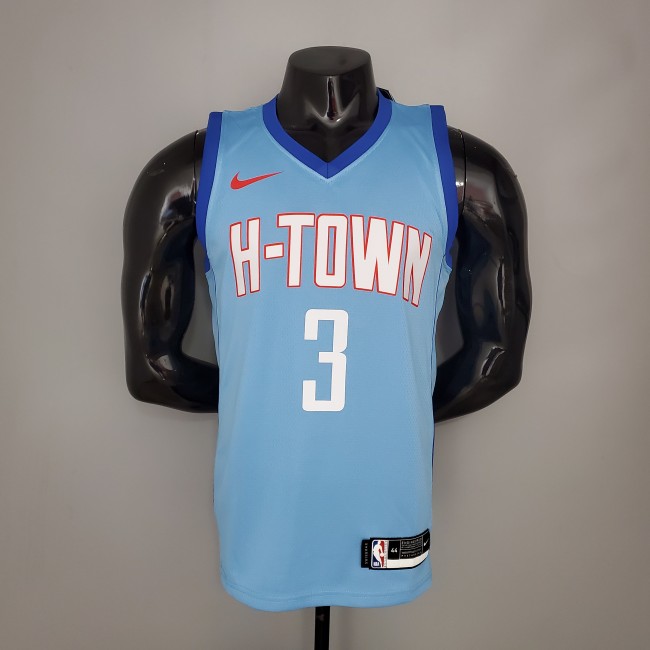 Chris Paul Houston Rockets City Edition Swingman Jersey Blue