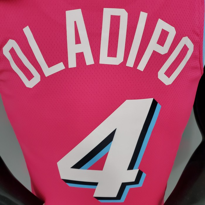 Victor Oladipo Miami Heat Swingman Jersey Pink