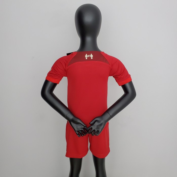Liverpool Home Kids Jersey 22/23
