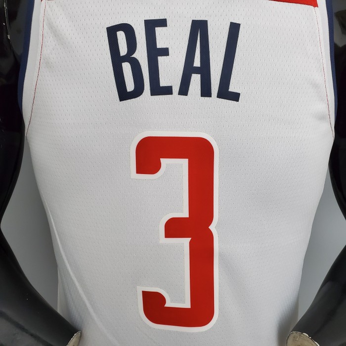 Bradley Beal Washington Wizards 75th Anniversary Swingman Jersey Red White