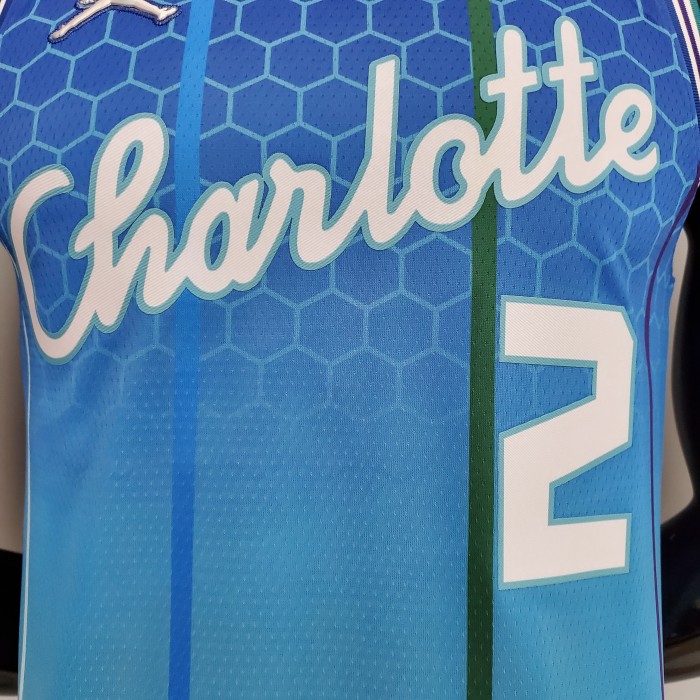 LaMelo Ball Charlotte Hornets 2022 City Edition Swingman Jersey Blue