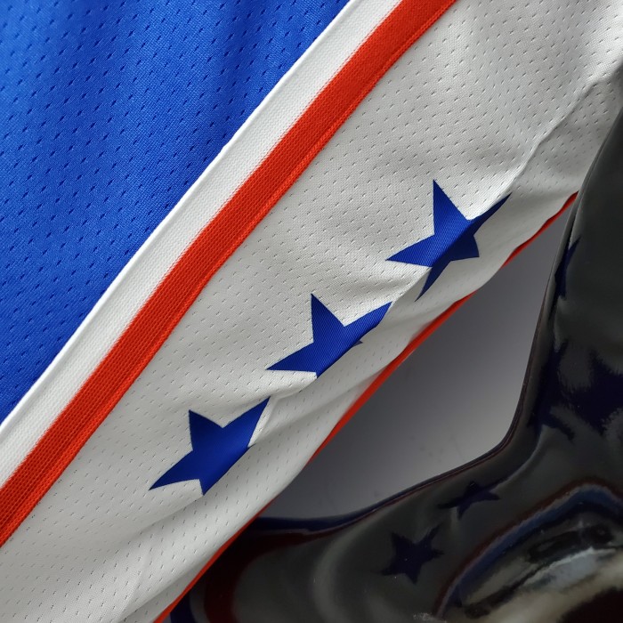 Dwight Howard Philadelphia 76ers 75th Anniversary Swingman Jersey Blue