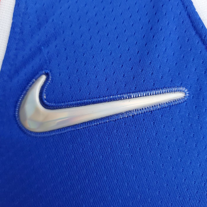 Allen Iverson Philadelphia 76ers 75th Anniversary Swingman Jersey Blue